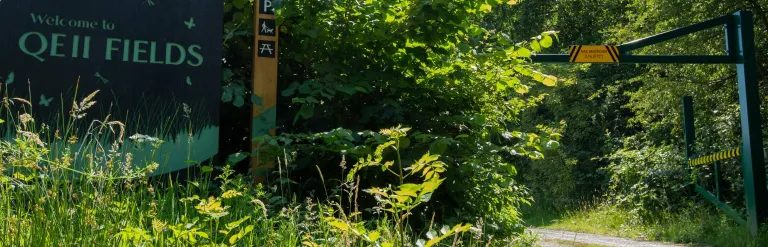 Entrance to country park